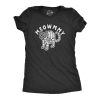 Womens Meowmmy Tshirt Funny Cat Lover Halloween Mummy Tee