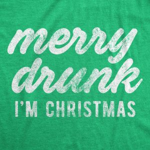 Womens Merry Drunk I'm Christmas Tshirt Funny Holiday Season Xmas Graphic Novelty Tee 1 Womens Merry Drunk Im Christmas Tshirt Funny Holiday Season Xmas Graphic Novelty Tee 2