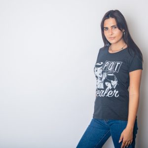 Womens Pot Dealer Tshirt Funny Coffee Tee For Ladies 2 Womens Pot Dealer Tshirt Funny Coffee Tee For Ladies 3