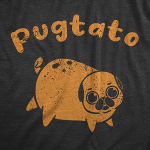 Womens Pugtato T Shirt Funny Cute Adorable Pug Potato Puppy Tee For Ladies 1 Womens Pugtato T Shirt Funny Cute Adorable Pug Potato Puppy Tee For Ladies 2
