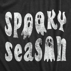 Womens Spooky Season T Shirt Funny Creepy Halloween Ghost Fall Lovers Tee For Ladies 1 Womens Spooky Season T Shirt Funny Creepy Halloween Ghost Fall Lovers Tee For Ladies 2