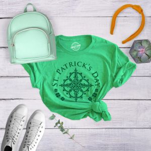Womens St Patricks Day Enthusiast Tshirt Funny Saint Patrick Day T shirt Joke 3