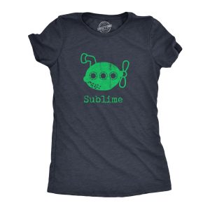 Womens Sublime T Shirt Funny Underwater Lime Submarine Joke Tee For Ladies Womens Sublime T Shirt Funny Underwater Lime Submarine Joke Tee For Ladies