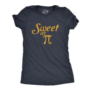 Womens Sweet As Pi Tshirt Funny Nerdy Math Problem Graphic Novelty Tee Womens Sweet As Pi Tshirt Funny Nerdy Math Problem Graphic Novelty Tee