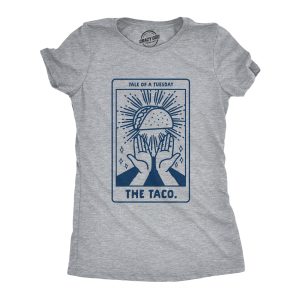 Womens Tale Of A Tuesday Taco Tshirt Funny Taco Tuesday Tarot Card Graphic Tee Womens Tale Of A Tuesday Taco Tshirt Funny Taco Tuesday Tarot Card Graphic Tee