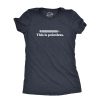 Womens This Is Pointless T Shirt Funny Broken Pencil Joke Tee For Ladies