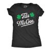 Womens Tits McGee T Shirt Funny St Pattys Day Parade Boobs Adult Humor Tee For Ladies