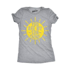 Womens You Are My Sunshine T Shirt Funny Summer Tee Cute Adorable Graphic Tee Womens You Are My Sunshine T Shirt Funny Summer Tee Cute Adorable Graphic Tee