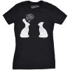 Womens You Should Get That Looked At Easter T Shirt Funny Chocolate Bunny Tee