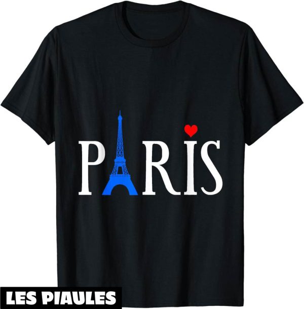 Ami Paris T-Shirt Je T’aime Eiffel Tower I Love Souvenir