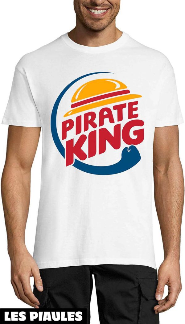 Burger King One Piece T-Shirt Planeta Merchan Luffy Anime