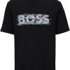 Hugo Boss T-Shirt Inscription Classique Et Minimaliste