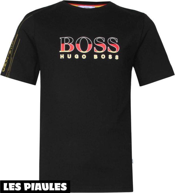 Hugo Boss T-Shirt Junior Lettrage Classique Minimaliste
