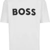 Hugo Boss T-Shirt Lettrage Classique Minimaliste Tendance