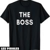 Hugo Boss T-Shirt The Boss Lettrage Classique Minimaliste