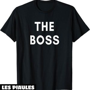 Hugo Boss T-Shirt The Boss Lettrage Classique Minimaliste