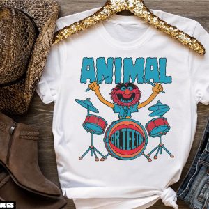 Animaux T-Shirt Disney Les Muppets Electric Mayhem Vintage Animaux T-Shirt Disney Les Muppets Electric Mayhem Vintage