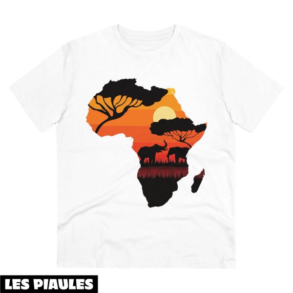 Animaux T-Shirt Elephant D’afrique Tendance Mignon