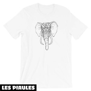 Animaux T-Shirt Elephant Esprit Tendance Mignon Vintage Animaux T-Shirt Elephant Esprit Tendance Mignon Vintage