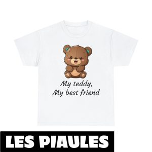 Animaux T-Shirt Funny Teddy Bear Lovers Ludique Mignon Animaux T-Shirt Funny Teddy Bear Lovers Ludique Mignon