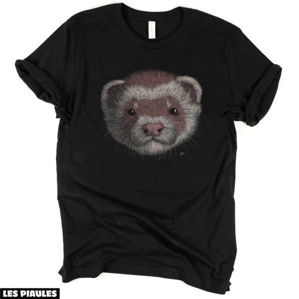 Animaux T-Shirt Furet Lover Tendance Mignon Vintage