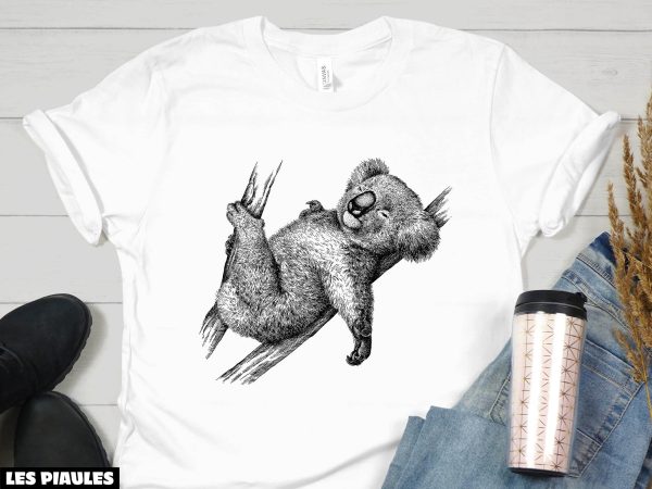 Animaux T-Shirt Koala Cute Lover Drole Tendance Mignon