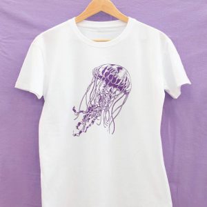 Animaux T-Shirt Meduse Tendance Mignon Vintage Animaux T-Shirt Meduse Tendance Mignon Vintage