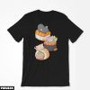 Animaux T-Shirt Mignon Sushi Chat Kawaii Nigiri California