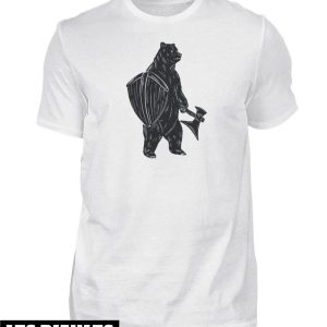 Animaux T-Shirt Ours Motif Drole Animaux Sauvages Tendance Animaux T-Shirt Ours Motif Drole Animaux Sauvages Tendance