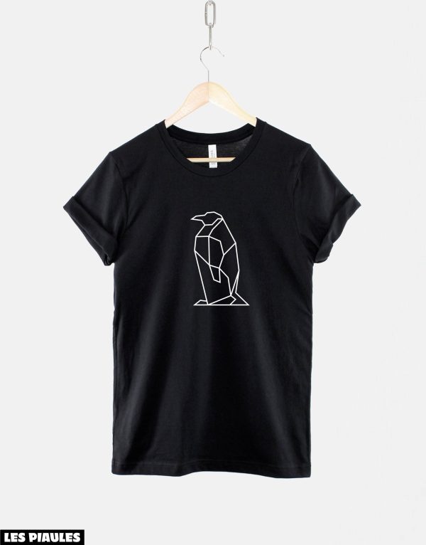 Animaux T-Shirt Pingouin Geometrique Pingouin Empereur
