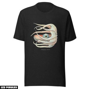 Animaux T-Shirt Poulpe Antique Art Marine Tendance Animaux T-Shirt Poulpe Antique Art Marine Tendance