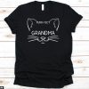Animaux T-Shirt Purr-Fect Grand-Mere Amoureuse Des Chats