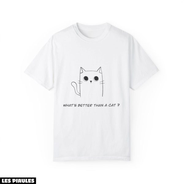 Animaux T-Shirt Quoi De Mieux Qu’un Chat Mignon