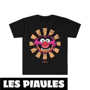 Animaux T-Shirt Retro Muppets Japonais Animaux T-Shirt Retro Muppets Japonais