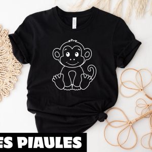 Animaux T-Shirt Singe Drole Ferme Mama Printemps Animaux T-Shirt Singe Drole Ferme Mama Printemps