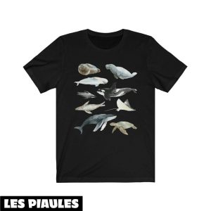 Animaux T-Shirt Vie Marine Biologie Baleine Conservation Animaux T-Shirt Vie Marine Biologie Baleine Conservation