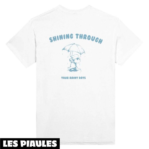 Animaux T-Shirt Vos Jours De Pluie Retro Cartoon Meme