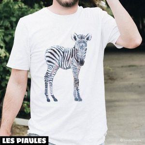 Animaux T-Shirt Zebre Safari Baby Shower Animaux T-Shirt Zebre Safari Baby Shower
