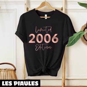 Anniversaire T-Shirt 18eme Cadeau Awesome Party