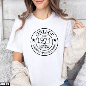 Anniversaire T-Shirt 40eme 50eme Cadeau Genial