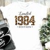 Anniversaire T-Shirt 40th Uk 1984 Vintage Awesome Party