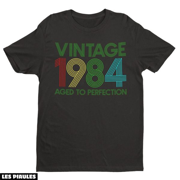 Anniversaire T-Shirt Amusant 40eme Aged To Perfection