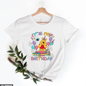 Anniversaire T-Shirt C’est Mon Winnie L’ourson Disney Party