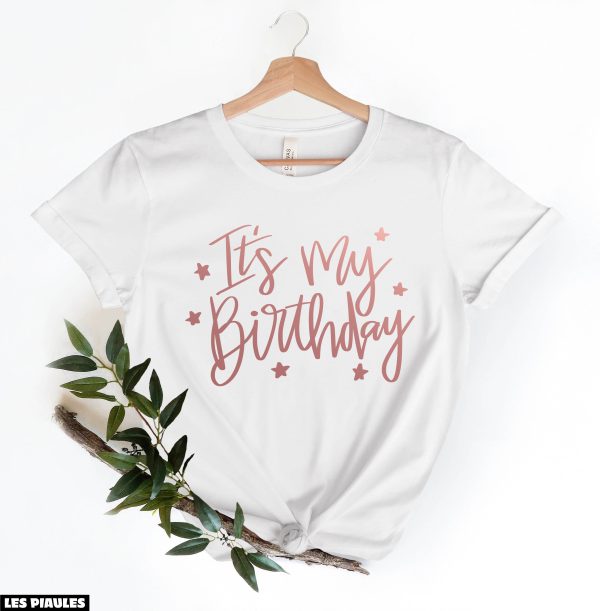 Anniversaire T-Shirt It’s My Party Girl Cute Awesome