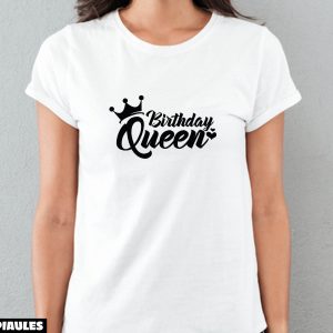 Anniversaire T-Shirt Queen Awesome Party Tendance