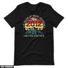 Anniversaire T-Shirt Vintage Mai 2012 12eme Fete Retro