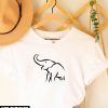 Cadeau Pour Mon Amoureuse T-Shirt Beautiful Cute Elephant