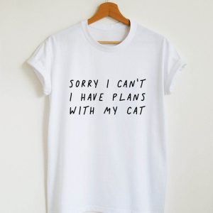 Cadeau Pour Mon Amoureuse T-Shirt Drole Desole Je Ne Peux