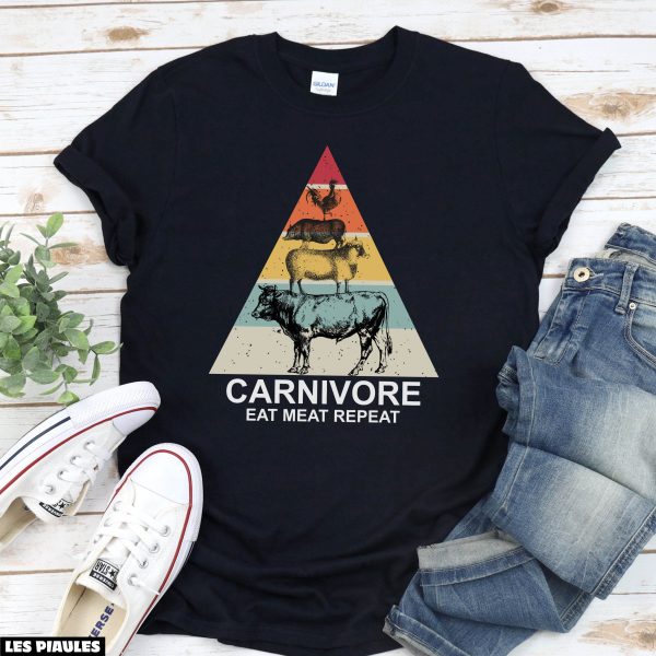 Cadeau Pour Mon Amoureuse T-Shirt Funny Carnivore Food
