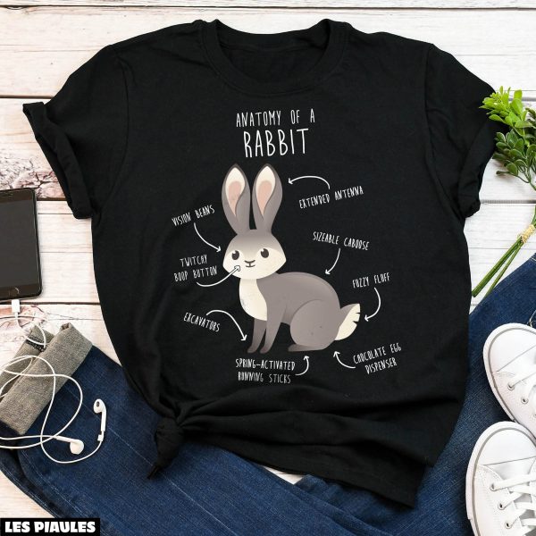 Cadeau Pour Mon Amoureuse T-Shirt Funny Cute Bunny Pet